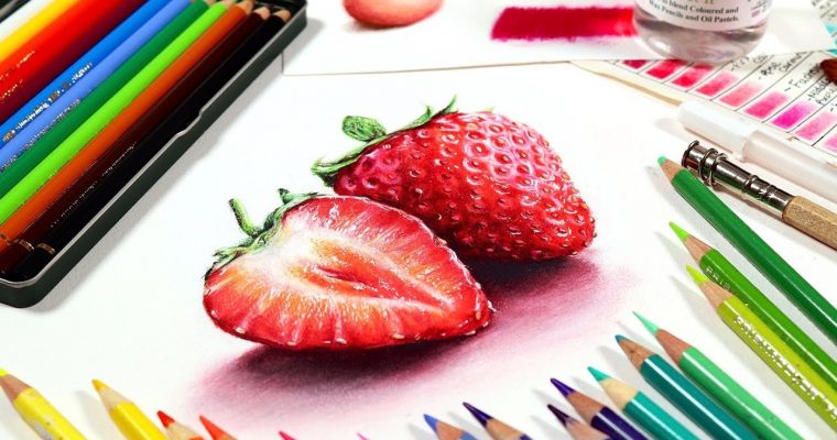 איך להשתמש בעפרונות צבעוניים
