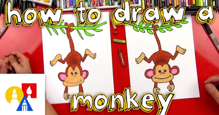 🐒 איך מציירים קוף 🐒